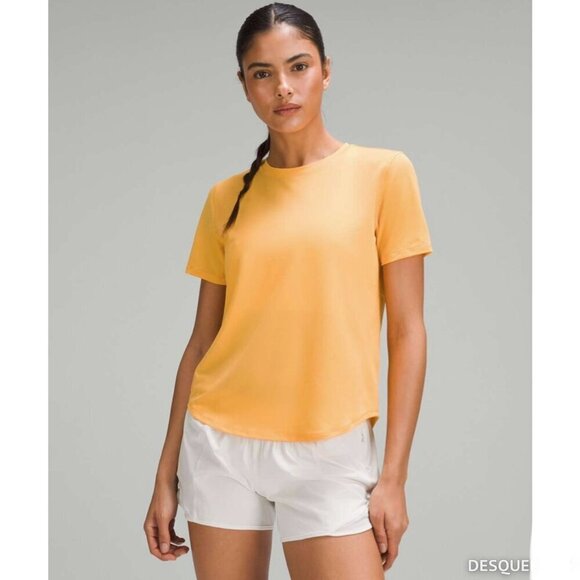 Lululemon High Neck Running and Training Athletic T-Shirt Workout Gym Shirt 2 - Picture 1 of 8